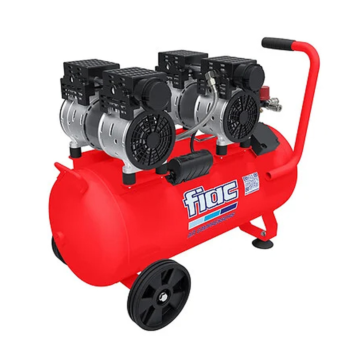 Compresor fara ulei SUPERSILENT 50/1 DUPLEX insonirizat FIAC