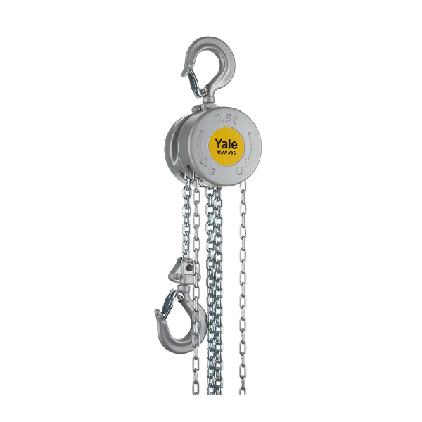 Palan manual cu lanț YaleMINI 360, 0.5 t | Hand Chain Hoist YaleMINI 360, 0.5 t