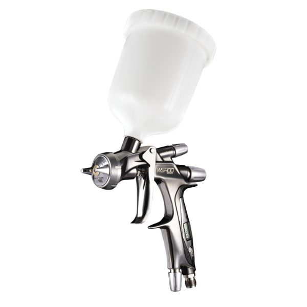 pistol de vopsit anest iwata WS-400 sr2 clear digital side view