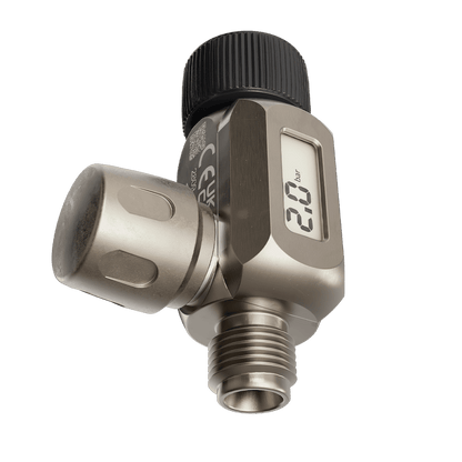 Manometru digital Anest Iwata HVC-D pentru pistol de vopsit imagine profil