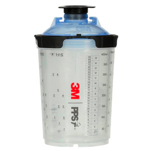 Set PPS 3M - 2.0 midi 400 ml, 50 pahare cu capace și site 200 microni detaliu