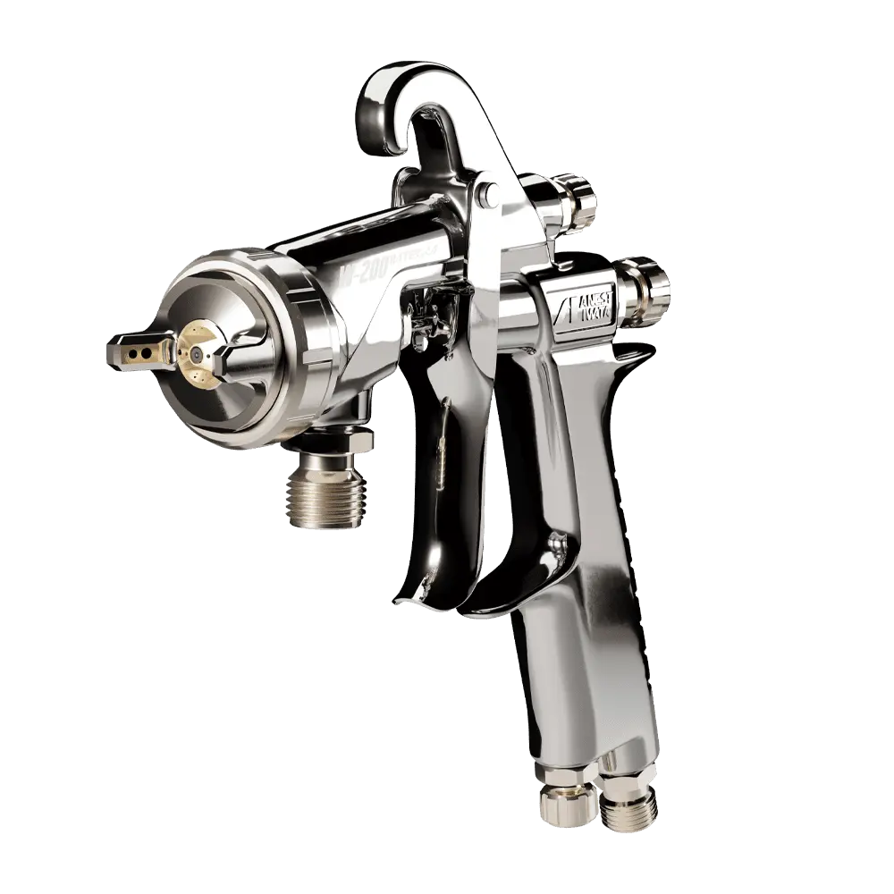 Pistol de vopsit profesional industrial Anest Iwata W-200 Integra FT side view