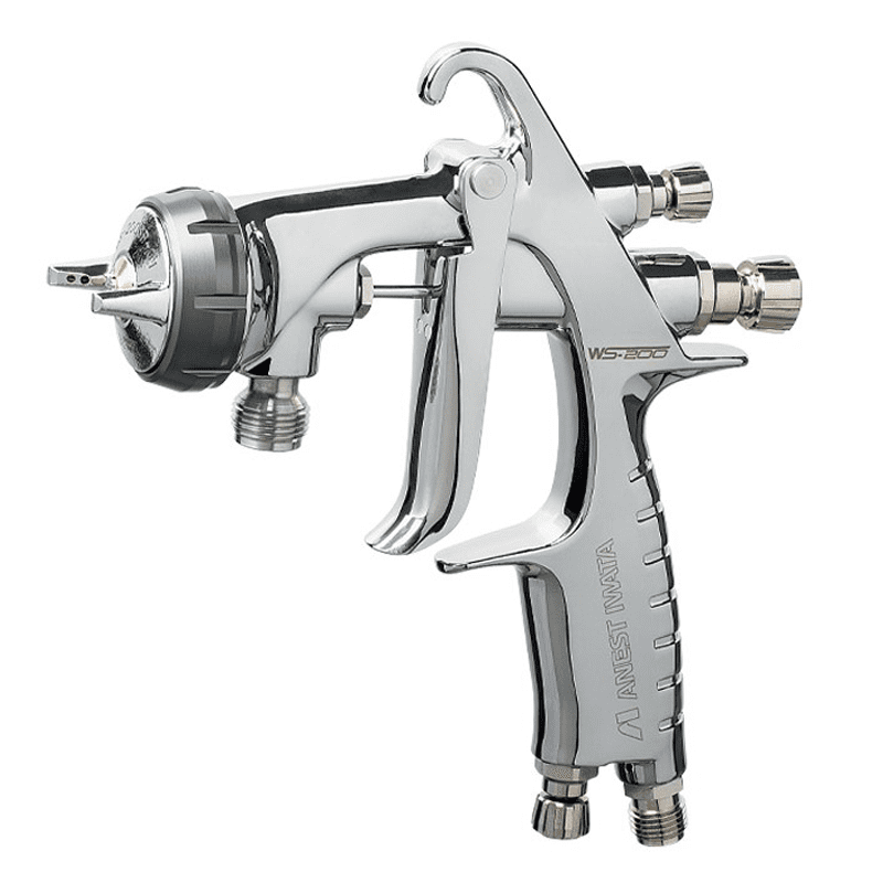 Cel mai bun pistol de vopsit Anest Iwata WS-200 SP Split Nozzle – vedere laterală