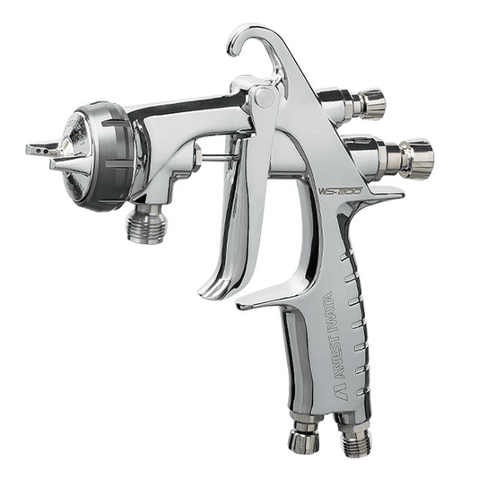 Pistol de vopsit profesional Anest Iwata WS-200 SP Split Nozzle vedere din profil