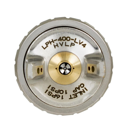 Pistol de vopsit profesional W-400 WBX Anest Iwata - detaliu duza aer LV4