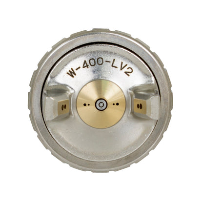 Pistol de vopsit profesional W-400 Anest Iwata - detaliu duza aer LV2