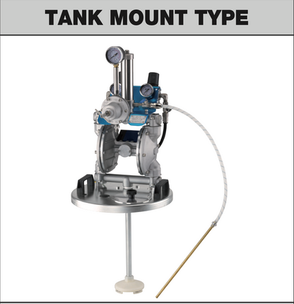 Pompă de vopsit Anest Iwata DPS-120 cu diafragmă montaj pe recipient