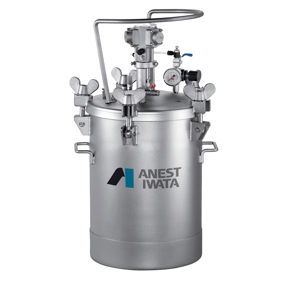 Recipient de vopsit sub presiune Anest Iwata PET 30 N / MN detaliu