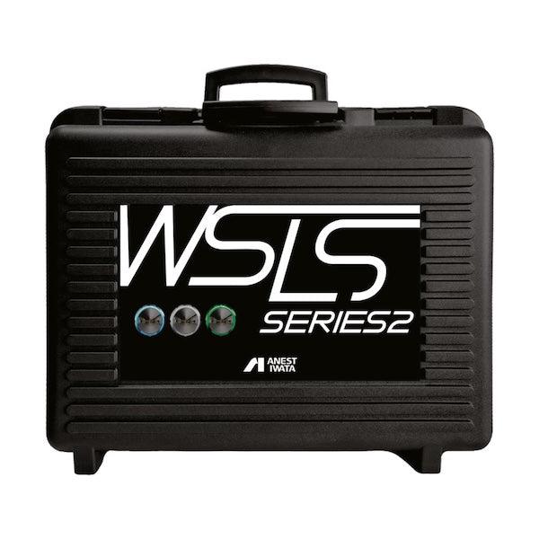 set superior pistoale de vopsit anest iwata WS-400 sr2 clear digital si LS-400 sr2 base digital imagine cutie