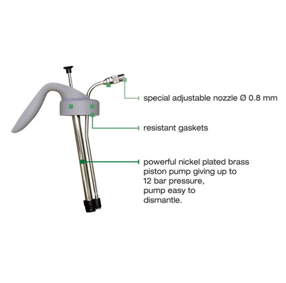 Pulverizator curățare pistol de vopsit Anest Iwata HCA-12.0 High Quality